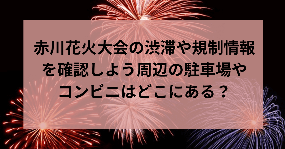 赤みの打ち上げ花火